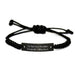 Sexy Attendant Gifts for Him, Funny Rope Bracelet, Adjustable Rope Accessory for Attendant Graduation Unique Gifts from Men - Image 1