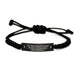 Sexy Personal Trainer Rope Bracelet, Funny Gift for Graduation, Black Adjustable Rope, Inspirational Quote, Gifts from Friends, Personal Trainer Style - Image 1