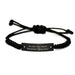 Sexy Sheriff Rope Bracelet Funny Quote, Unique Graduation Gifts for Men, Women, Friends, Coworkers, Family - I'm That Sexy Sheriff Everybody's Talking About. - Image 1