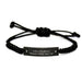 Tiger Cat Rope Bracelet Funny Quote Gift for Tiger Cat Lovers Graduation Unique Gifts from Friends - Image 1
