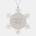Backpacking Gifts for Adventurers, Snowflake Ornament, Funny Quote 'Backpacking Isn't A Hobby Its A Calling' Gifts from Family to Friends - Image 1