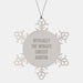 Cute Auditor Gifts from Men - Officially The 'World's Coolest Auditor' Inspiration Snowflake Ornament for Christmas Unique Gifts - Image 1
