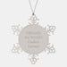 Funny Gifts from Friends for the World's Coolest 'Officially The World's Coolest Farmer' Stainless Steel Snowflake Ornament, Christmas Unique Gifts for Farmer Men, Women, Friends, Family - Image 1