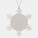 Funny Waitress Gifts from Men, Snowflake Ornament Officially The Worlds Coolest Waitress, Christmas Unique Ornament for Waitress - Image 1