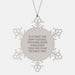 Funny Agent Gifts for Men, Agent Snowflake Ornament, If At First You Don't Succeed, Try Doing What Your Agent Told You To Do The First Time, Unique Christmas Unique Gifts from Friends - Image 1