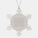 Funny Teacher Snowflake Ornament, Perfect Inspirational Gifts from Men to Teacher Friends for Christmas Unique Gifts - Image 1