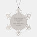 Funny Metal Detecting Gifts for Men - Metal Detecting Is Not A Hobby. It's A Post-apocalyptic Life Skill. Snowflake Ornament Christmas Unique Gifts from Friends - Image 1