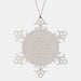 Assistant Principal Dad Gifts, Funny Snowflake Ornaments for Assistant Principals, Christmas Unique Gifts from Dad - Image 1