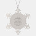 Assistant Principal Mom Gifts Funny Snowflake Ornament for Men Women Friends Family Christmas Unique Presents - Image 1