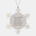 Funny Graphic Designer Mom's Snowflake Ornament, Gifts for Graphic Designers, Unique Christmas Unique Gifts from Mom to Friends, Stainless Steel, Shatterproof - Image 1