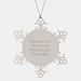Funny Snowflake Ornament for School Psychologist Gifts from Family - Because I Am The School Psychologist. That's Why. - School Psychologist Gifts for School Psychologist - Image 1