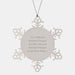 Funny Assistant Principal Gifts, Christmas Unique Snowflake Ornament, 'I'm A Tattooed Assistant Principal' Metal Decoration for Assistant Principals Men, Women, Coworkers, Family - Image 1