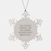 Funny President Snowflake Ornament Gifts from Men to President Friends on Christmas Unique Gifts - Image 1