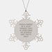 Funny Silky Terrier Dog Gifts, Snowflake Ornament for Proud Parents, 'Sometimes An Asshole' Humor, Christmas Unique Gifts from Friends and Family - Image 1