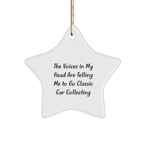 Funny Classic Car Collecting Christmas Unique Gifts from Friends and Family - Image 1