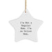Funny Ocicat Mom Gifts from Mom for Ocicat Christmas Unique Star Ornament - Image 1