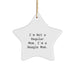 Funny Beagle Mom Gifts for Beagle Dog Lovers - Star Ornament for Christmas Unique Gifts from Friends or Family - Image 1
