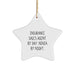 Funny Star Ornament Gifts from Friends to Insurance Sales Agent By Day Ninja By Night Christmas Unique Gifts - Image 1