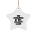 Funny Web Developer Gifts by Day, Ninja by Night Star Ornament for Men or Women Coworkers Family Unique Christmas Decorations - Image 1