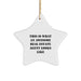 Funny Real Estate Agent Gifts - Star Ornament - Christmas Unique Gifts from Friends for Real Estate Agent - Image 1