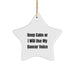 Dancer Star Ornament Funny Quote Gifts for Dancer Friends from Family at Christmas Unique - Image 1
