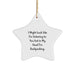 Funny Star Ornament Gifts from Friends to Backpacking Men for Christmas - Image 1