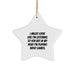 Fun Gaming Star Ornaments for Playing Video Games Enthusiasts, Funny Star Gift for Friends and Family from Men, Christmas Unique Gifts for Playing Video Games Lovers - Image 1