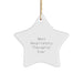 Funny Respiratory Therapist Gifts for Men, Star Ornament - Gifts from Friends for Best Respiratory Therapist Ever, Christmas Unique Gifts - Image 1
