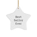 Funny Sailor Gifts, Best Sailor Ever Star Ornament, Christmas Unique Gifts from Family - Image 1