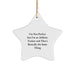 Funny Athletic Trainer Star Ornament for Christmas Unique Gifts from Friends to Family - Image 1