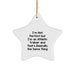 Funny Athletic Trainer Star Ornament Gifts from Friends for Christmas Unique Gifts - Image 1