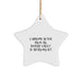 Funny Chiropractor Gifts, Christmas Unique Star Ornament, Gifts from Dad to Chiropractor - Image 1