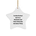 Funny Mechanic Gifts - I'm Not Perfect But I'm A Mechanic And That's Basically The Same Thing Star Ornament for Christmas - Image 1
