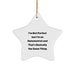 Funny Optometrist Gifts from Friends, Optometrist Star Ornament for Men, Women, Coworkers, Family, Unique Christmas Unique Gifts for Him, Her, Office, Home - Image 1