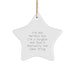 Funny Surgeon Gifts from Men to Friends, Star Ornament with 'I'm Not Perfect But I'm A Surgeon And That's Basically The Same Thing', Christmas Decorations for Surgeon - Image 1
