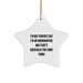 Funny Underwriter Gifts for Christmas Unique Star Ornament from Friends, Inspirational Humor for Underwriter Women Coworkers Family - Image 1