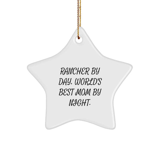 Funny Rancher Gifts from Men to World's Best Mom by Christmas - Image 1