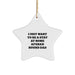 Funny Afghan Hound Dog Gifts, Star Ornament Christmas Decorations, Gifts from Men to Afghan Hound Dog Dads - Image 1