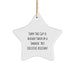 Funny Executive Assistant Gifts from Men - Star Ornament for Smokin' Hot Executive Assistant, Christmas Unique Gifts - Image 1