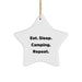 Camping Star Ornaments Funny Quote Gifts for Men Women from Family - Image 1