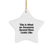 Gifts from Family, Unique Second Mom Gifts, This Is What An Awesome Second Mom Looks Like, Star Ornament for Christmas - Image 1