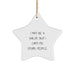 Funny Sailor Gifts from Friends for Christmas Unique Star Ornaments with 'I May Be A Sailor, But I Can't Fix Stupid People.' Quote - Image 1