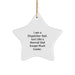 Funny Dispatcher Gifts for Men, Christmas Unique Star Ornament by Gifts from Dispatcher Dad, Dispatcher Star Ornament - I Am A Dispatcher Dad. Just Like A Normal Dad Except Much Cooler. - Image 1