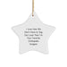 Funny Orthopedic Surgeon Gifts for Men - Star Ornament with I Love How We Don't Have To Say Out Loud That I'm Your Favorite Orthopedic Surgeon Quote, Christmas Unique Gifts from Friends - Image 1