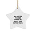Boston Terrier Dog Lover Funny Gifts from Men to Women, Christmas Unique Star Ornament for Boston Terrier Dog Owners - Image 1