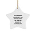 Funny Labrador Retriever Dog Christmas Ornaments Gifts from Friends, Funny Labrador Retriever Dog Star Ornaments, Funny Labrador Retriever Dog Star Ornament Christmas Unique Gifts - Image 1