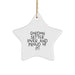 Gordon Setter Dog Lover's Funny Star Ornament for Christmas Unique Gifts from Men, Cute Decorations for Home, Unique Star Gift for Friends and Family - Image 1