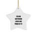 Funny Italian Greyhound Dog Lover Gifts from Men to Women Friends Family - Italian Greyhound Dog Star Ornament for Christmas Unique Decorations - Image 1