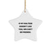 Funny Maltese Dog Gifts, Star Ornament for Christmas - 'If My Maltese Doesn't Like You, We Can't Be Friends.' from Family, Friends, and Coworkers - Image 1