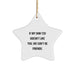 Funny Shih Tzu Dog Star Ornament Gifts from Friends for Christmas, 'If My Shih Tzu Doesn't Like You, We Can't Be Friends.' - Image 1
